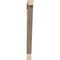 Ekena Millwork Traditional Block Smooth Bracket, Douglas Fir, 3 1/2"W x 38"D x 42"H BKT04X38X42TRA05SDF - alternate 3